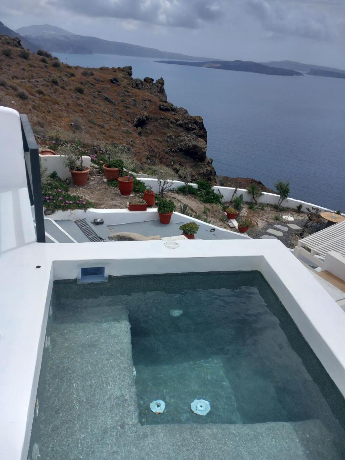 Captain John Villas Oia - Caldera & Sunset View Kültér fotó