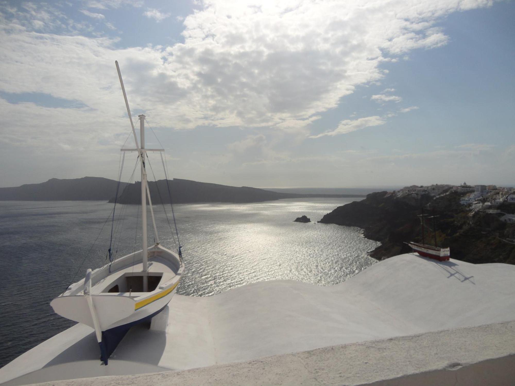 Captain John Villas Oia - Caldera & Sunset View Kültér fotó